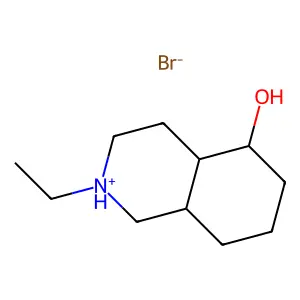 2-Ethyldecahydroisoquinolin-5-ol--hydrogen bromide (1/1) structure