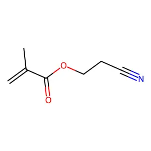 Cyanoethyl methacrylate structure
