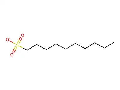 Decane-1-sulfonate structure