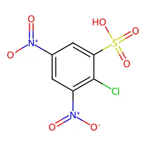 2-氯-3,5-二硝基苯磺酸 structure