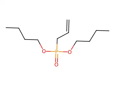 Phosphonic acid, allyl-, dibutyl ester structure