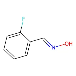 (NZ)-N-[(2-fluorophenyl)methylidene]hydroxylamine structure