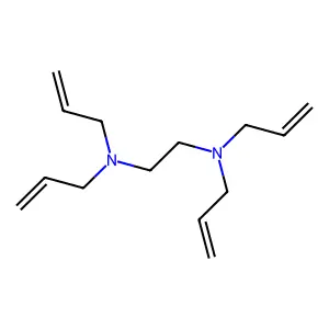 N,N,N',N'-Tetraallylethylenediamine structure