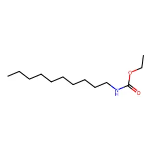 Ethyl decylcarbamate structure