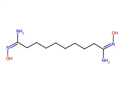 1-N',10-N'-dihydroxydecanediimidamide structure