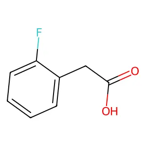 Benzeneacetic acid, 2-fluoro- structure