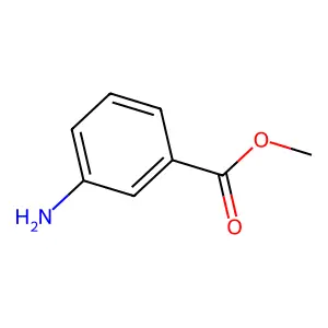 Benzoic acid, 3-amino-, methyl ester structure