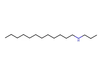 1-Dodecanamine, N-propyl- structure