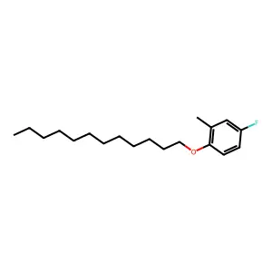 1-(Dodecyloxy)-4-fluoro-2-methylbenzene structure
