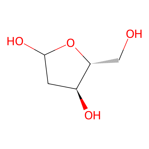 Deoxyribose structure