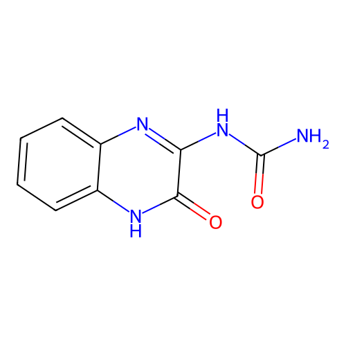 (3-oxo-4H-quinoxalin-2-yl)urea structure