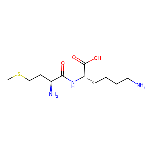 L-Lysine, L-methionyl- structure