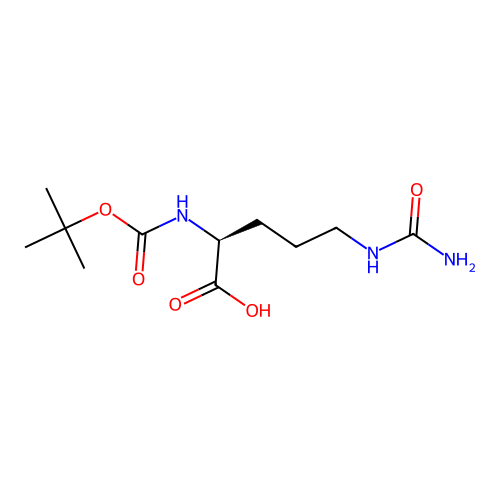 Boc-Cit-OH structure