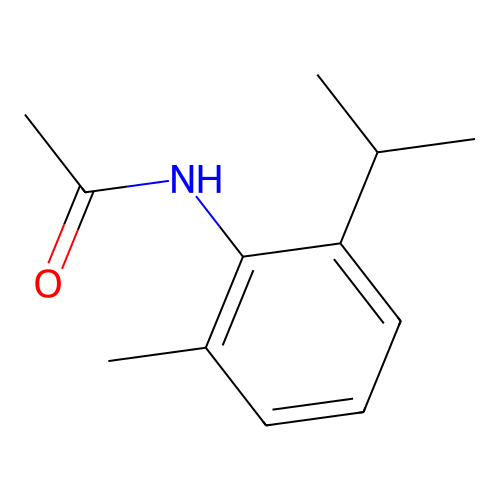N-(2-甲基-6-异丙基苯基)乙酰胺 structure