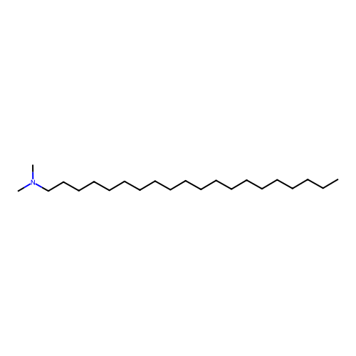 N,N-Dimethylicosylamine structure