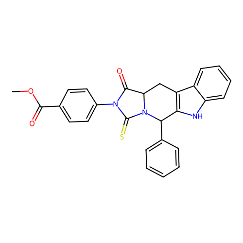 C27H21N3O3S structure
