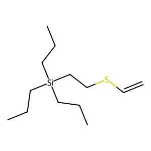 Sulfide, (2-tripropylsilylethyl) vinyl structure