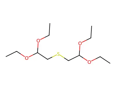 Bis(2,2-diethoxyethyl)sulfane structure