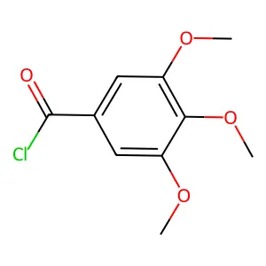 3,4,5-三甲氧基苯甲酰氯 structure