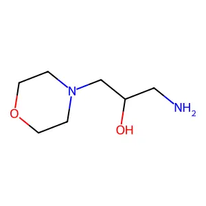 4-[(2R)-3-Amino-2-hydroxyprop-1-yl]morpholine structure