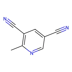 2-Methylpyridine-3,5-dicarbonitrile structure