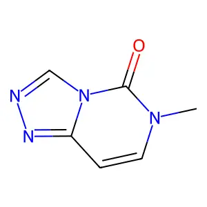 6-methyl-[1,2,4]triazolo[4,3-c]pyrimidin-5(6H)-one structure