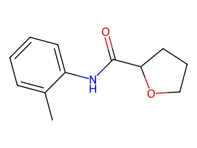 N-(2-methylphenyl)oxolane-2-carboxamide structure