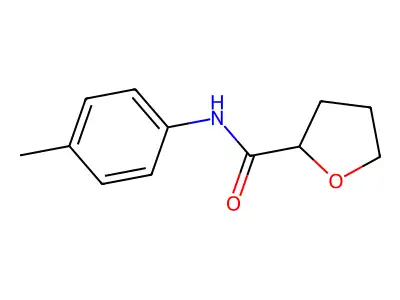 N-(4-methylphenyl)oxolane-2-carboxamide structure
