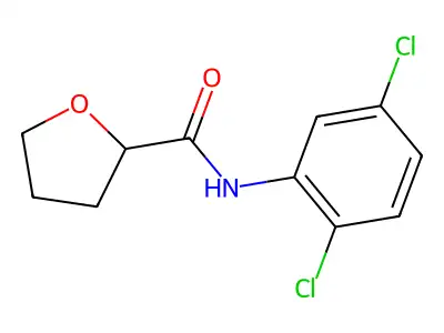 N-(2,5-dichlorophenyl)oxolane-2-carboxamide structure