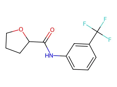 N-[3-(trifluoromethyl)phenyl]oxolane-2-carboxamide structure