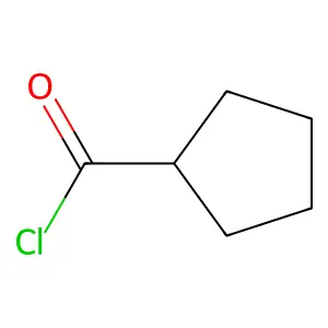 环戊烷甲酰氯 structure