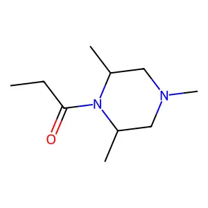 1-(2,4,6-Trimethylpiperazin-1-yl)propan-1-one structure