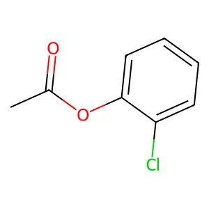 2-Chlorophenyl acetate structure