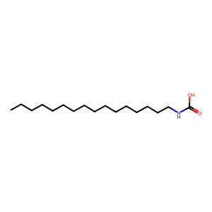 Hexadecyl-carbamic acid structure