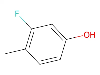 3-Fluoro-4-methylphenol structure