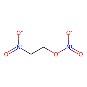 硝酸2-硝基乙酯 structure