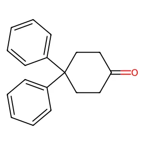 4,4-Diphenylcyclohexanone structure