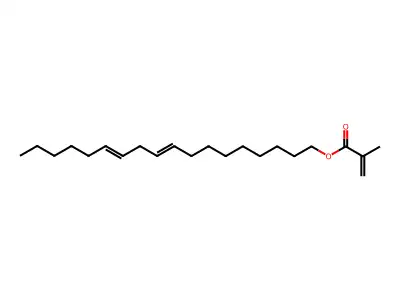 9,12-Octadecadien-1-yl 2-methyl-2-propenoate structure