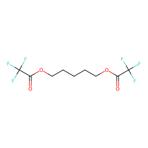1,5-Bis-(trifluoroacetoxy)-pentane structure