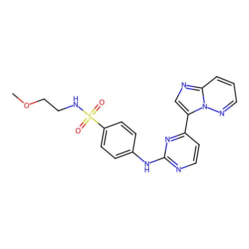 Imidazo[1,2-b]pyridazine deriv. 2c structure