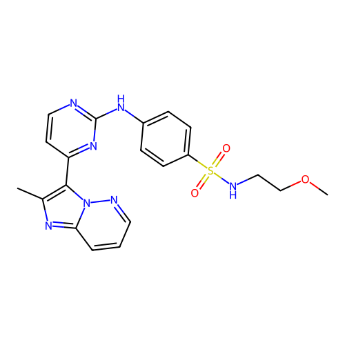 Imidazo[1,2-b]pyridazine deriv. 4b structure