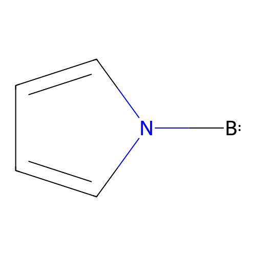Pyrrol-1-ylboron structure