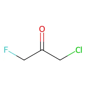 1-Chloro-3-fluoro-propan-2-one structure