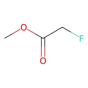 氟乙酸甲酯 structure