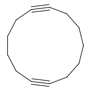 1,7-Cyclotridecadiyne structure