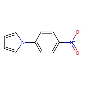 1-(4-(Hydroxy(oxido)amino)phenyl)-1H-pyrrole structure