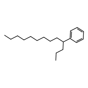 Benzene, (1-propyldecyl)- structure