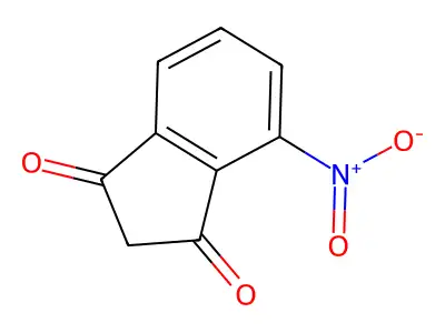 4-Nitro-1H-indene-1,3(2H)-dione structure