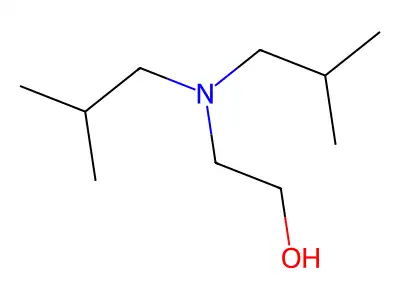 2-(Diisobutylamino)ethanol structure