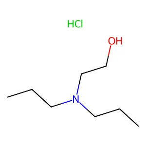 Ethanol, 2-(dipropylamino)-, hydrochloride structure